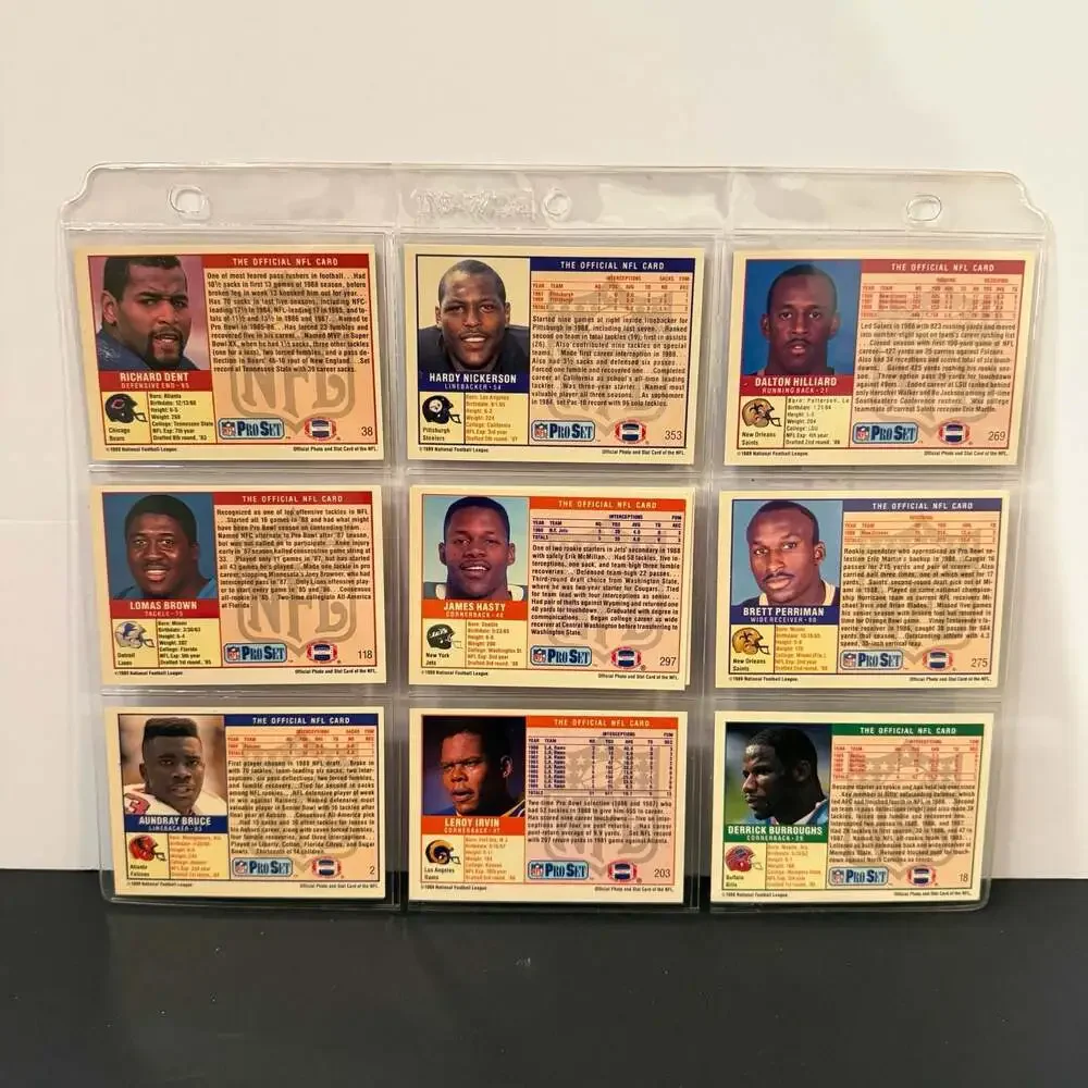 Lot of 60 1989 Pro‎ Set NFL Football Cards Including Marcus Allen and Stars